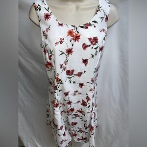dby ltd  Wonens size 9 White floral sundress